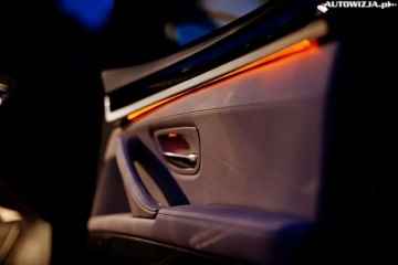Podświetlnie drzwi we wnętrzu BMW M550d