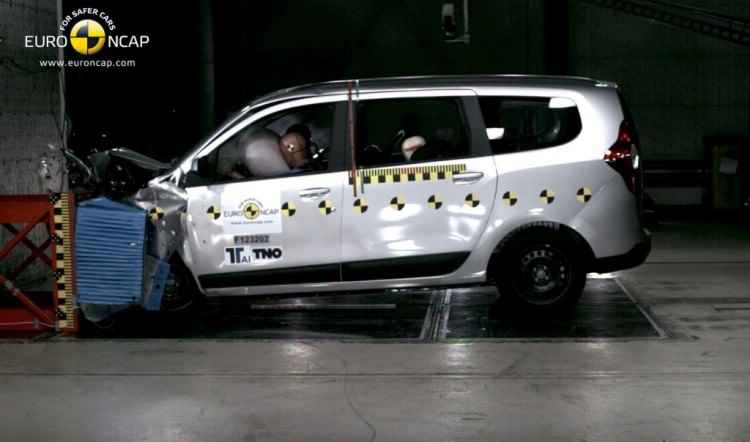Dacia Lodgy w teście Euro NCAP