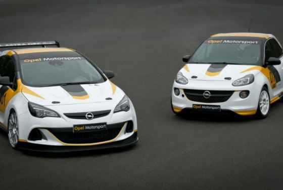 Opel Adam i Astra OPC w specyfikacji wyścigowej