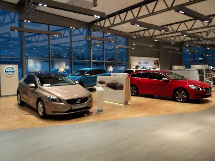 Najbardziej wysunięty na północ salon Volvo na świecie - informacje