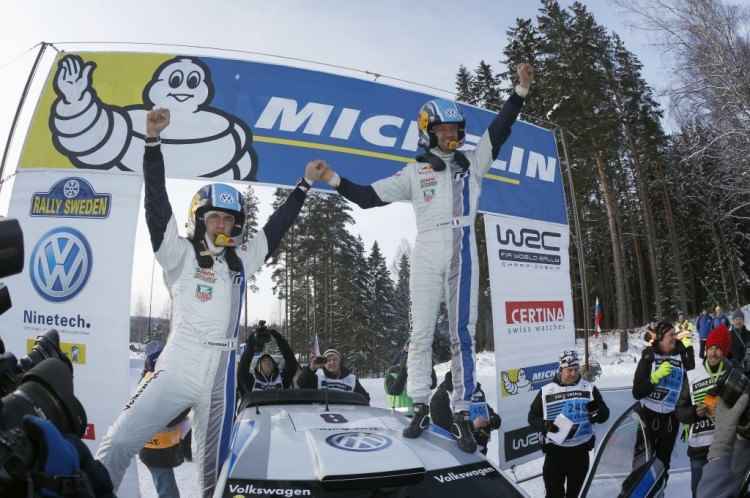 Zwycięstwo Sébastiena Ogiera w rajdzie Szwecji
