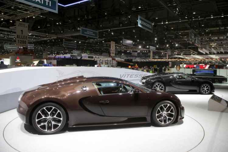 Limitowane Bugatti Veyrony Grand Sport Vitesse