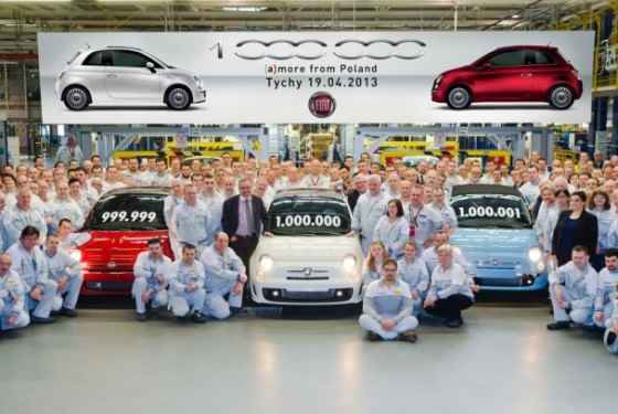 Milion egzemplarzy Fiata 500 z fabryki w Tychach