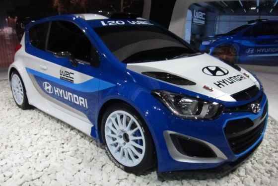 Pierwsze testy Hyundai'a i20 WRC