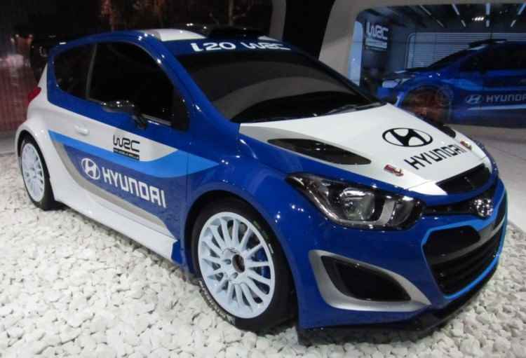 Pierwsze testy Hyundai'a i20 WRC