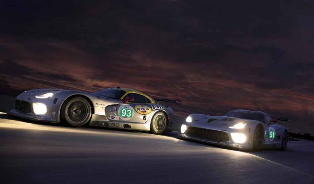 SRT Viper GTS-R na tegorocznym wyścigu na Le Mans