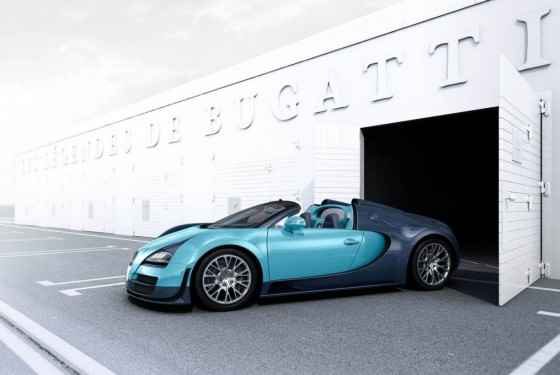 Bugatti Veyron Grand Sport Vitesse "Les Legendes de Bugatti" (Jean-Pierre Wimille)