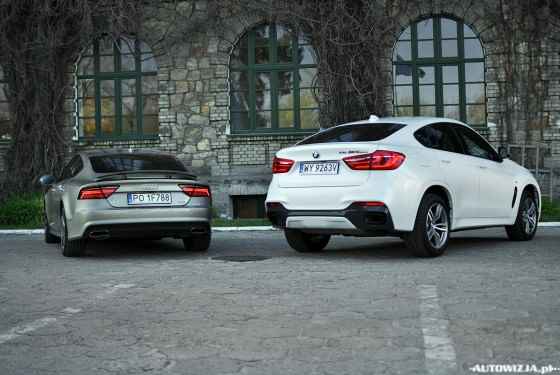 Audi A7 Sportback vs BMW X6