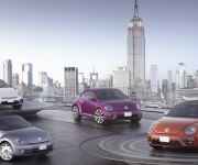 Cztery koncepcyjne Volkswageny Beetle w Nowym Jorku