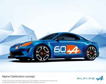 Renault Alpine Celebration Concept
