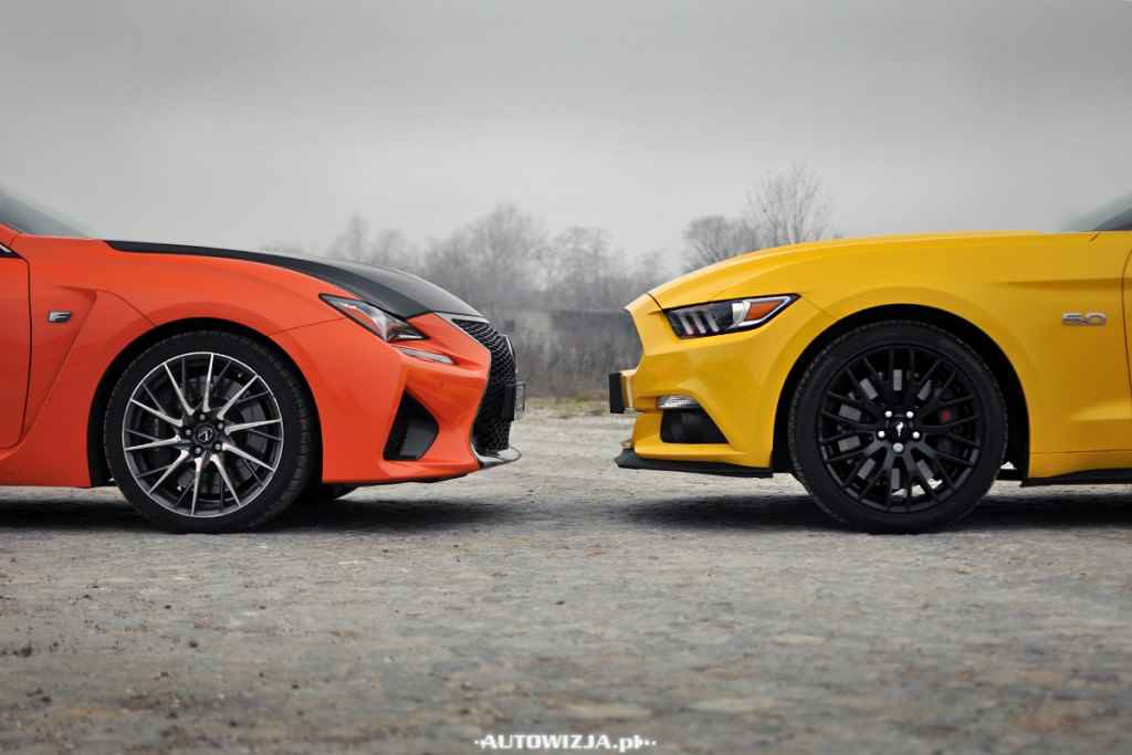Ford Mustang GT vs Lexus RC-F
