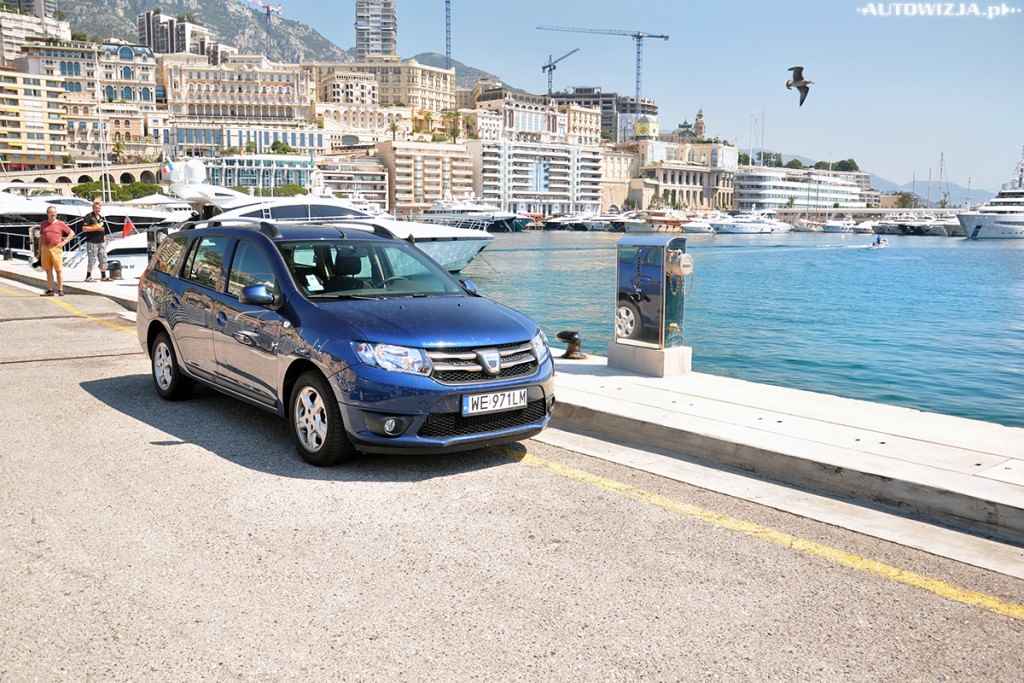 Dacia Logan MCV wzbudzała zainteresowanie w Monako