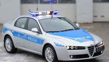 Nowa broń polskiej policji - Alfa Romeo 159