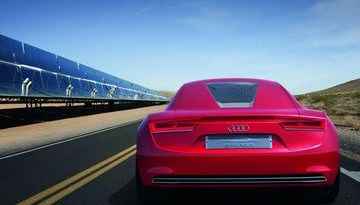 Audi e-tron we Frankfurcie