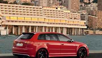 Audi RS3 Sportback na ulicach Monaco