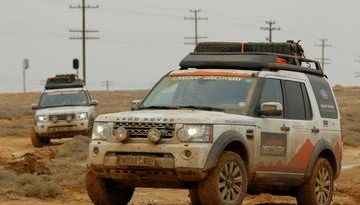 Land Rover Discovery na wyprawie