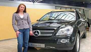 Jusyna Kowalczyk wybrała Mercedesa GL