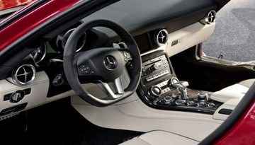 Mercedes SLS AMG - najpiekniejszy w Europie