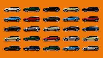 Opcje personalizacji Range Rovera Evoque