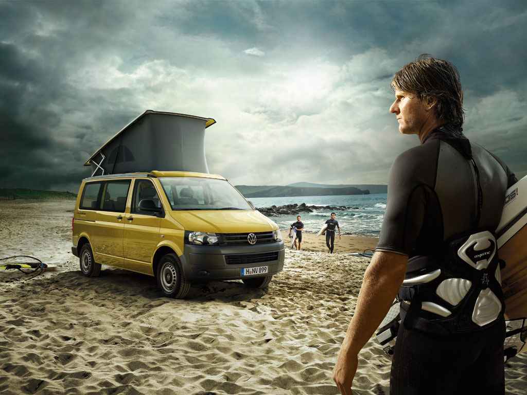 VW T5 California Beach wakacje na kołach AUTOWIZJA.pl